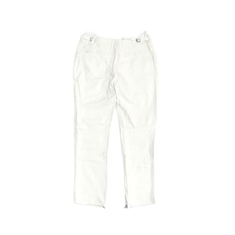【DEAD STOCK】HELMUT LANG 1998 AW WHITE MOLESKIN BIKER PANTS