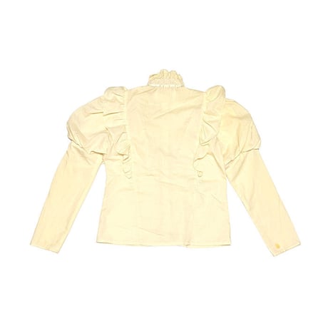 【USED】70'S-80'S PUFF SHOULDER VICTORIAN BLOUSE
