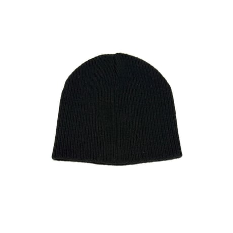 【USED】00's NIKE Y2K KNIT BEANIE BLACK