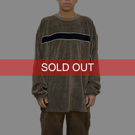 【USED】00'S LINE DESIGN VELOR L/S TOP