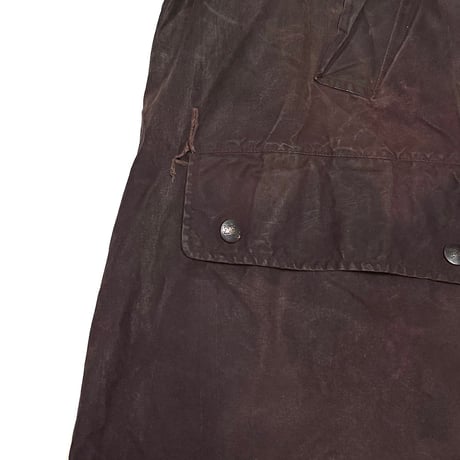 【USED】80's-90's Burberrys WAXED CLOTH LONG COAT