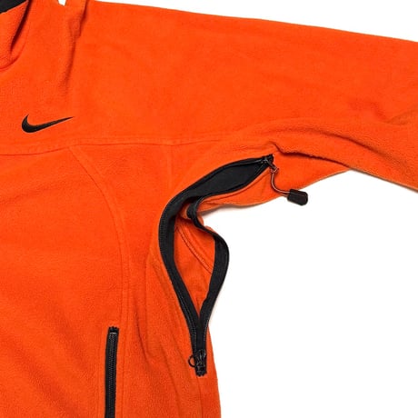 【USED】90's NIKE ACG Thermal Layer 2 Orange Fleece Jacket