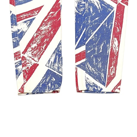 【USED】80's ModZart LONDON UNION JACK COTTON TROUSERS