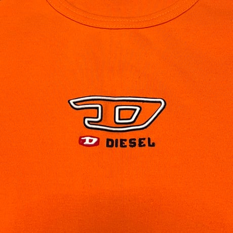 【USED】00's DIESEL Y2K LOGO T-SHIRT