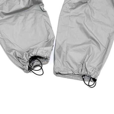 【USED】00'S NIKE HEXAGON RIPSTOP CLIMA-FIT PANTS SILVER GRAY