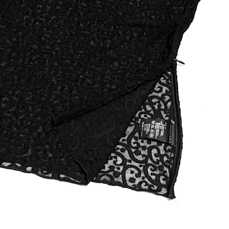 【USED】00's GIORGIO ARMANI ART NOUVEAU STYLE LACE L/S TOP