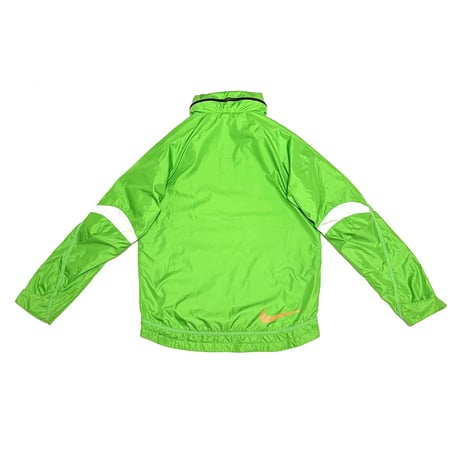【USED】00's NIKE CRIMA-FIT Bright Green Windbreaker Jacket