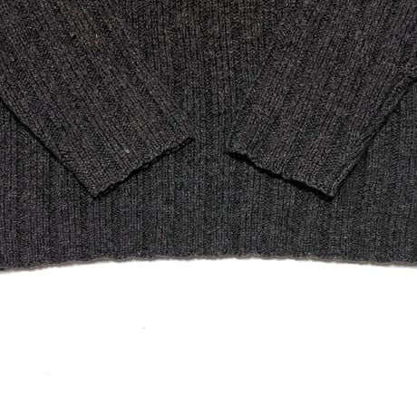 【USED】00's J.CREW WOOL COLLARED SWEATER