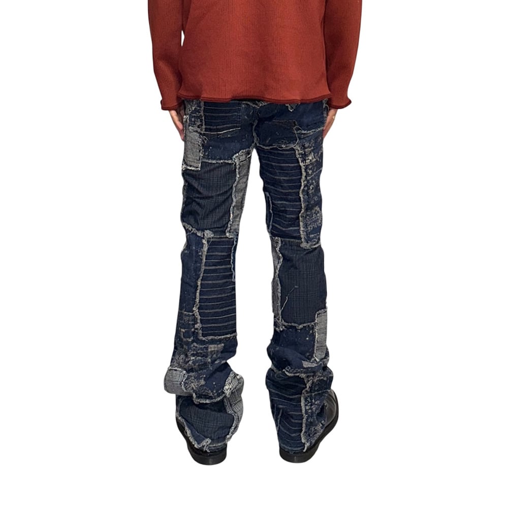 USED】90's Jean Paul Gaultier JPG JEAN'S Patchw