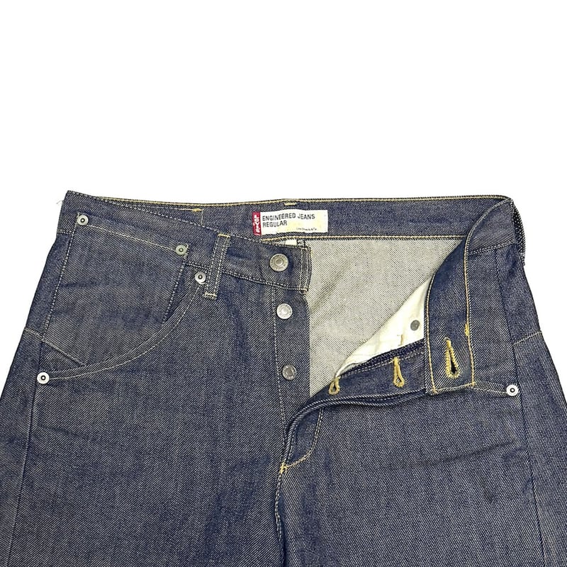 USED】00's Levi's Engineered Jeans 3D Twisted C