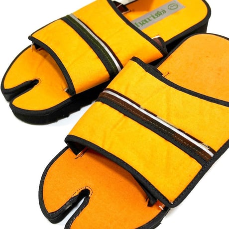 【DEAD STOCK】90'S MAHARISHI TABI SANDALS ORANGE