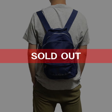 【USED】90'S CALVIN KLEIN JEANS MINI BACKPACK