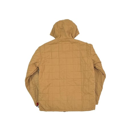 【USED】00'S STUSSY LATTICE STITCH HOODED JACKET