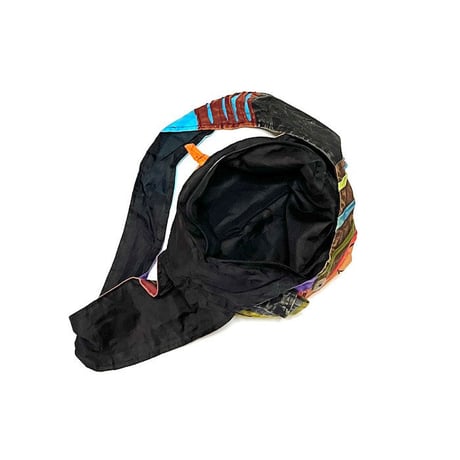 【DEAD STOCK】HIPPIE HOBO SHOULDER BAG OCHER