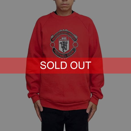 【USED】90's MANCHESTER UNITED FOOTBALL CLUB SWEATSHIRT