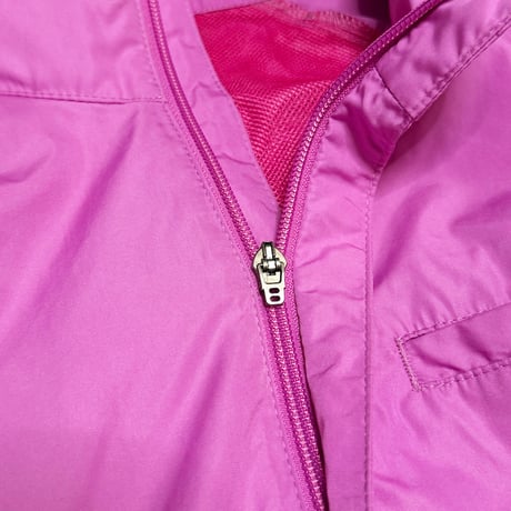 【USED】00's NIKE CLIMA-FIT Zip-Up Nylon Jacket Pink