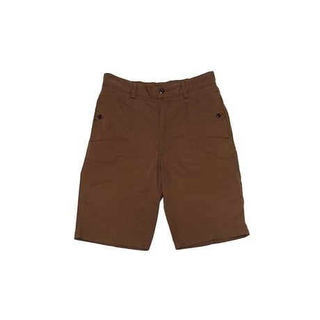【USED】90's-00's STUSSY Utility Work Shorts Brown