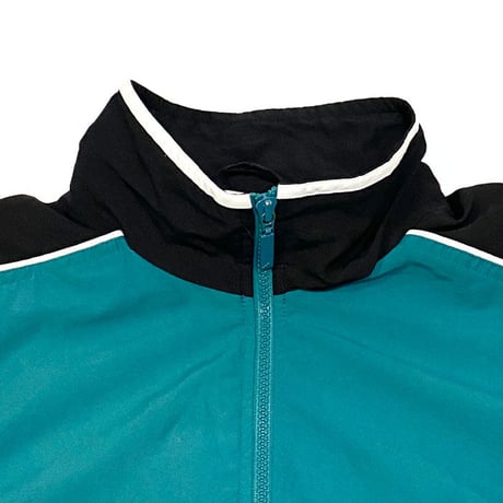 【USED】00'S ADIDAS PERFORMANCE LOGO JACKET EMERALD GREEN