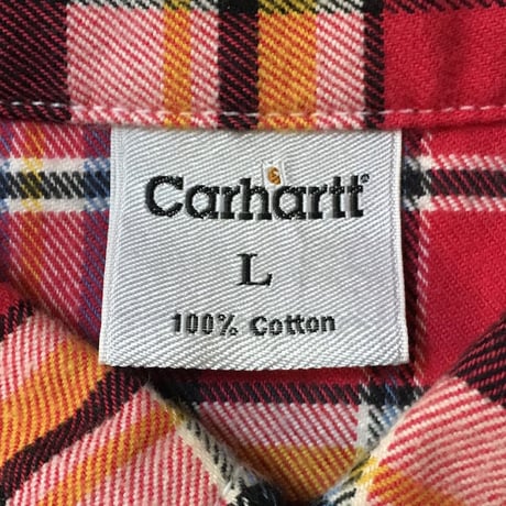 【USED】CARHARTT CHECK SHIRT