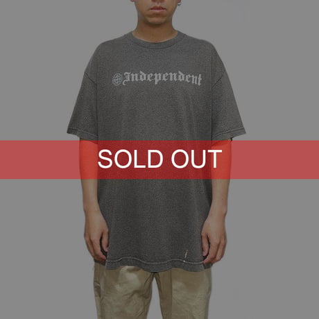【USED】90'S-00'S INDEPENDENT TRUCK COMPANY OLD ENGLISH T-SHIRT