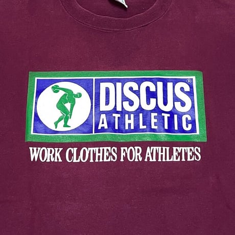 【USED】90's DISCUS ATHLETIC T-SHIRT
