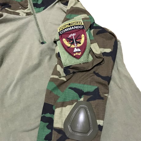 【USED】U.S COMBAT SHIRT WITH ELBOW PADS