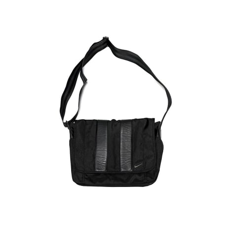 【USED】00's NIKE BALISTIC NYLON × ECO LEATHER SHOULDER BAG