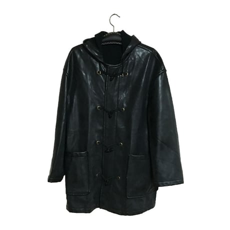 【USED】GLOVERALL PVC RUBBER DUFFLE COAT