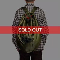 【USED】00's Dr. Martens Satin Nylon Drawstring Duffle Backpack