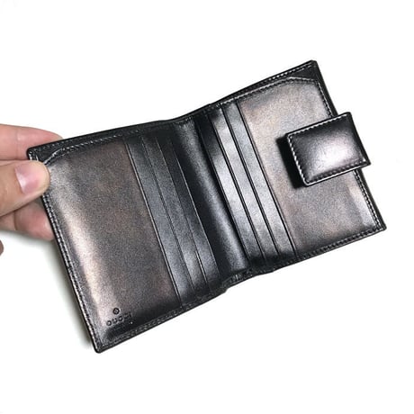 【USED】GUCCI HALF FOLD WALLET