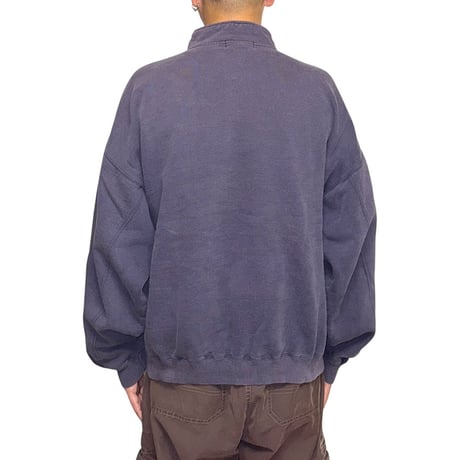 【USED】90's Eddie Bauer Mock Neck Sweat Pullover
