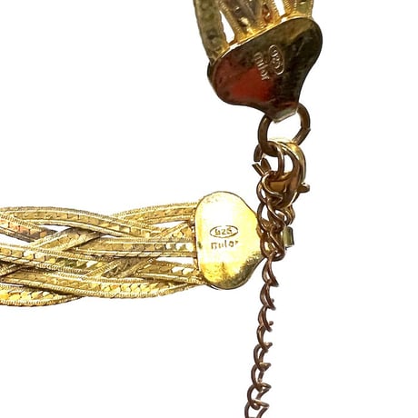 【BOOMBABA BOUTIQUE】Vintage woven gold bracelet