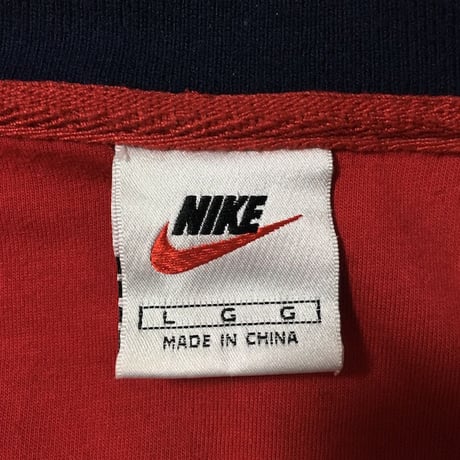 【USED】90'S NIKE HI-NECK ZIP SWEATSHIRT