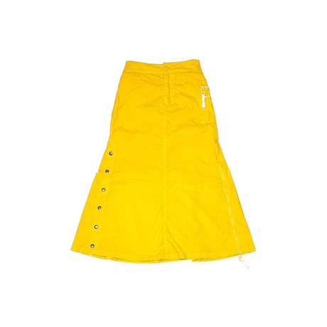 【USED】2010's AVILEX Belle COTTON NYLON MILITARY LONG SKIRT
