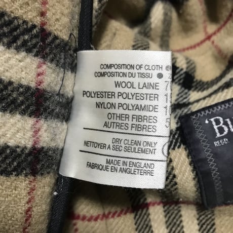 【USED】90'S BURBERRYS DUFFLE COAT MADE IN ENGLAND