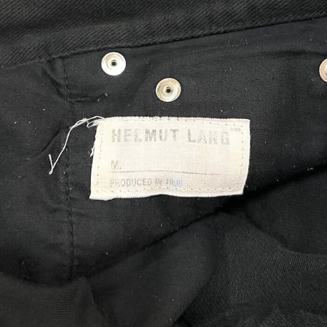 【USED】HELMUT LANG 1998 BLACK JEANS
