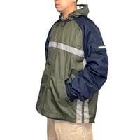 【USED】90's-00's NIKE NYLON HOODED JACKET with ARM POCKET