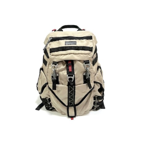 【USED】00'S OAKLEY AP 1.0 BACKPACK BEIGE TACTICAL FIELD GEAR MECHANISM PACK
