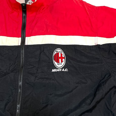 【USED】80'S-90'S AC MILAN NYLON TRACK JACKET