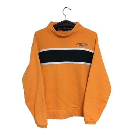 【USED】90'S HARLEY DAVIDSON HI-NECK SWEATSHIRT