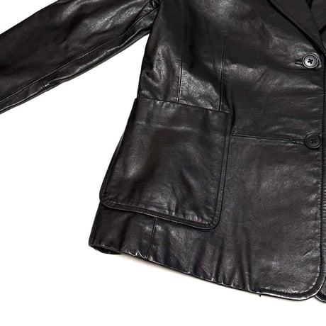 【USED】90's-00's GAP LEATHER BLAZER