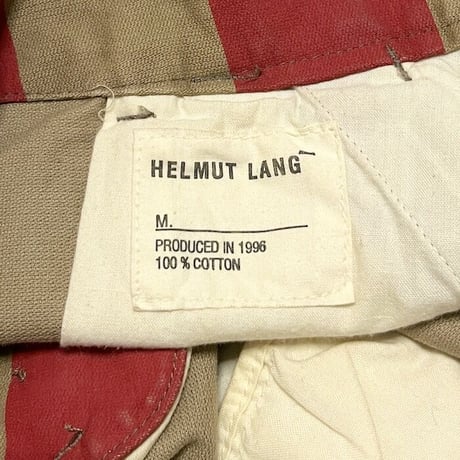 【USED】HELMUT LANG 1996AW SINGLE SIDE POCKET PRISONER PANTS