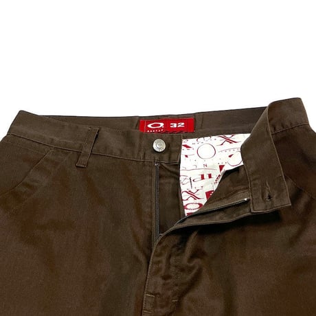 【USED】00'S OAKLEY BROWN SHORTS