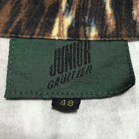 【USED】90'S JUNIOR GAULTIER ANIMAL PATTERN JACKET
