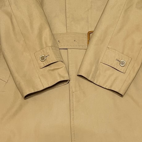【USED】80's-90's Diolen cotton + hausammann+moos BALMACAAN COAT
