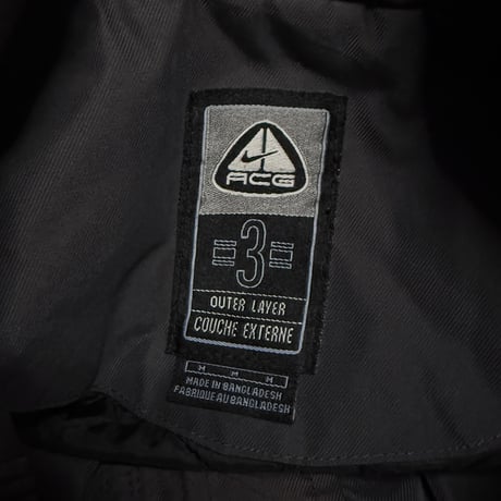 【USED】00's NIKE ACG Outer Layer 3 PRIMALOFT Insulated Vest Blue Gray