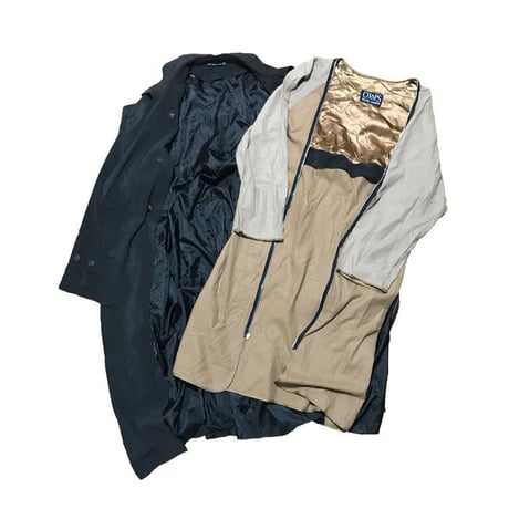 【USED】00'S CHAPS RALPH LAUREN OVERSIZED TRENCH COAT