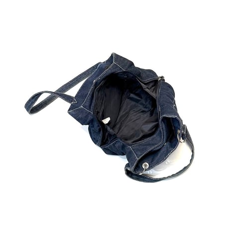 【USED】00's DENIM 3-POCKET HANDBAG