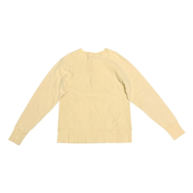 USED】90's A BATHING APE Reverse Weave Henley N