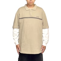 【USED】00's Airwalk Minimal Stripe Polo Shirt